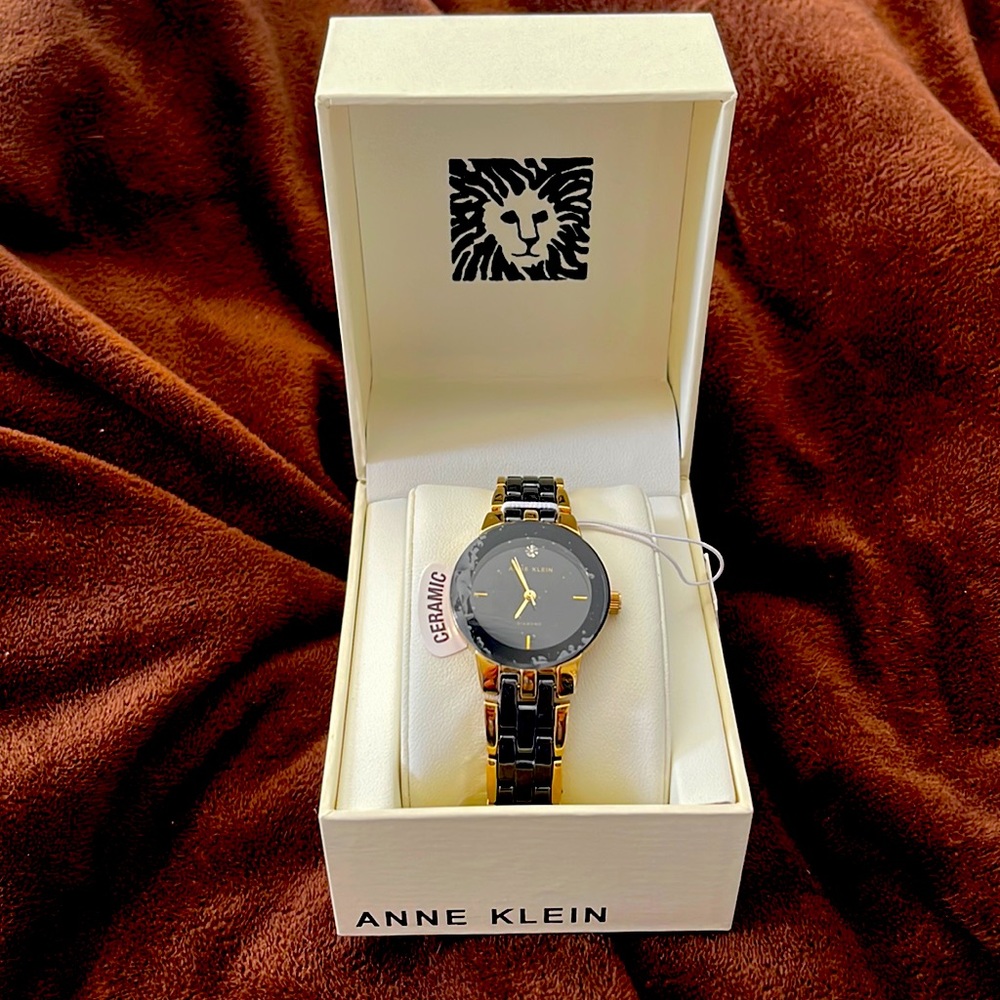 ANNE KLEIN watch. Never Worn still has all plastic covering and tags attached
